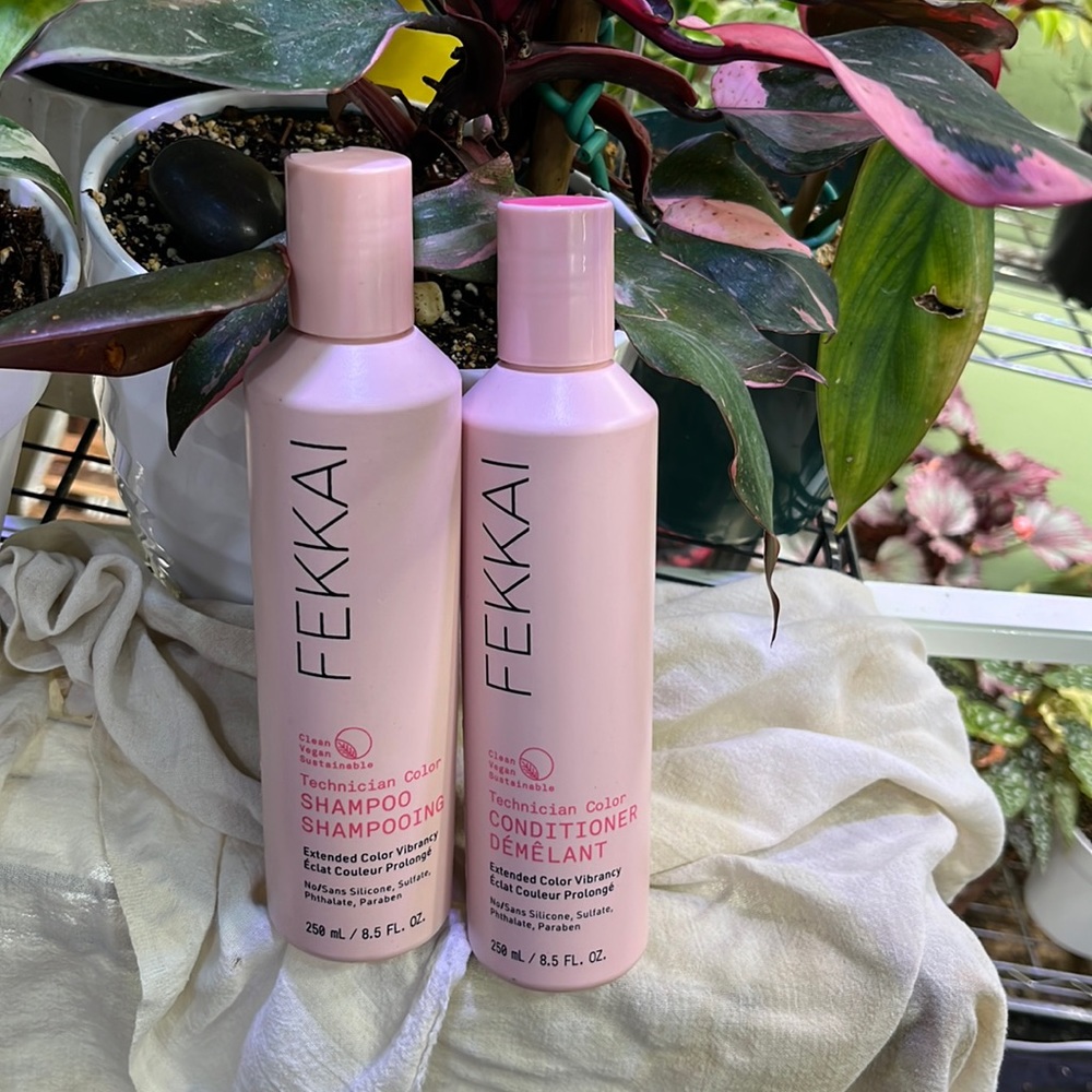 FEKKAI Technician Color Shampoo and Conditioner Set NEW NWT 8.5 oz each